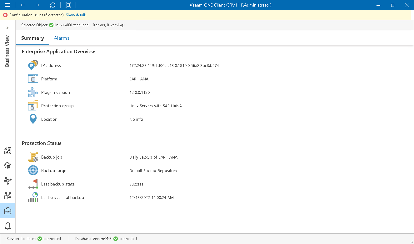 Enterprise Application Details