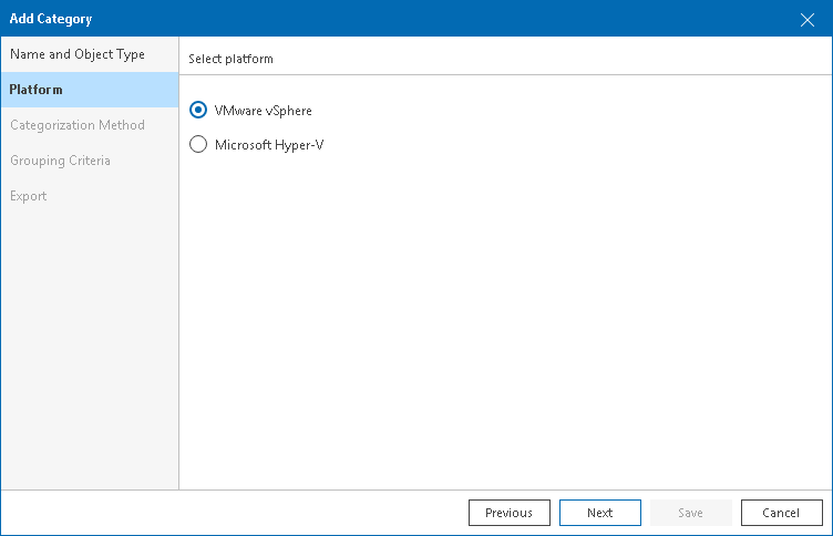 Configuring Categorization Using Grouping Expressions