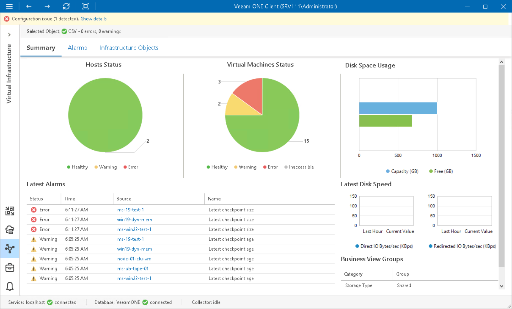 CSV Summary Dashboard