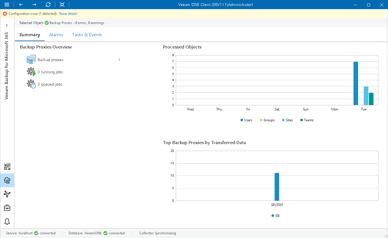 Veeam Backup for Microsoft 365 Proxies Overview