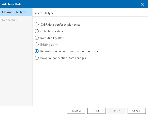 Alarm Rule Condition