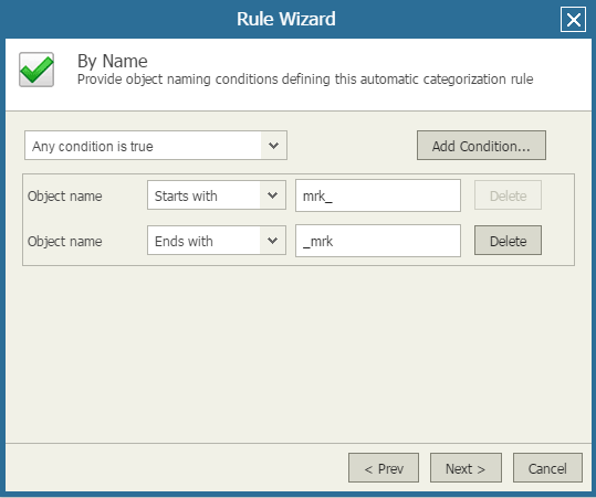 Creating Categorization Rules