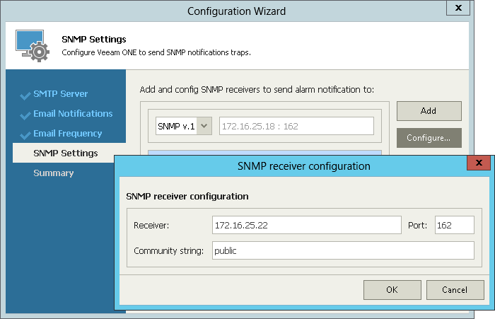 Step 4. Configure SNMP Settings