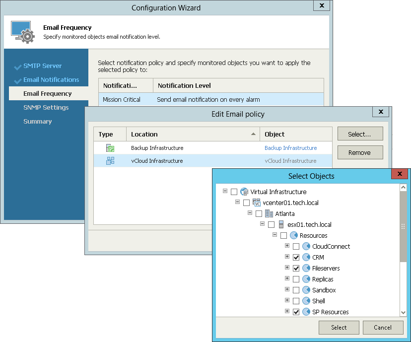 Step 3. Configure Email Frequency