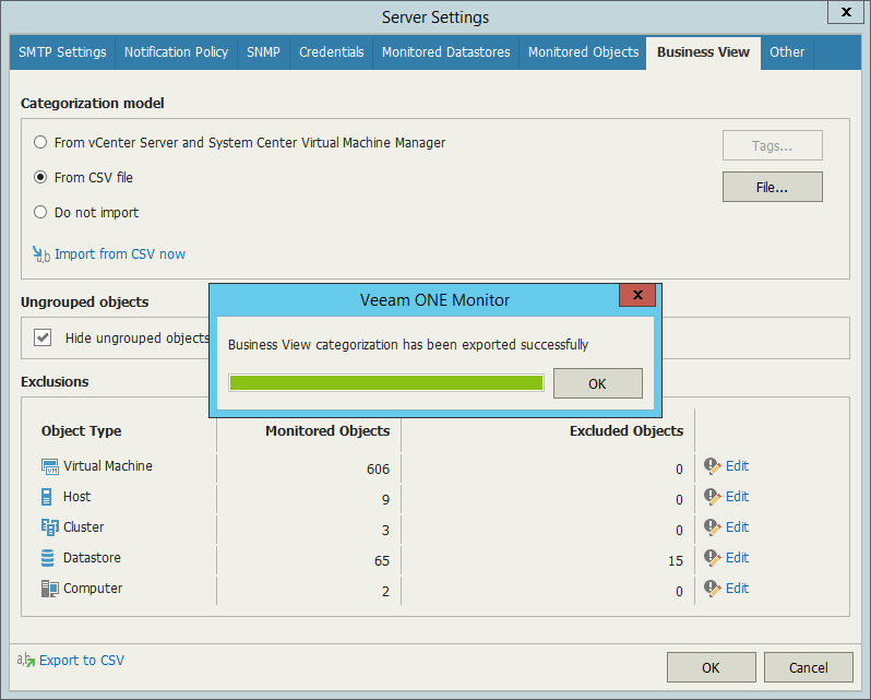 Importing and Exporting Using CSV File