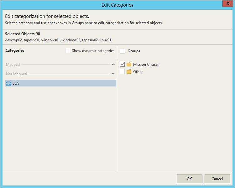 Adding Objects to Groups Manually