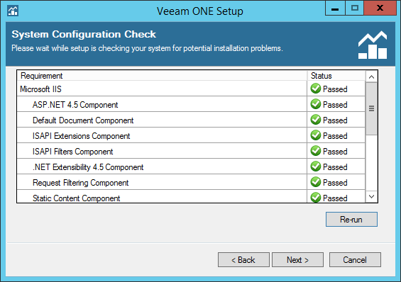 Installing Veeam ONE