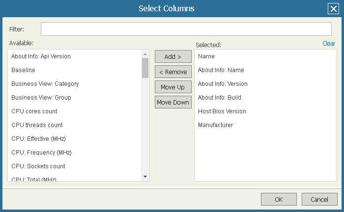 Generating Custom Infrastructure Report