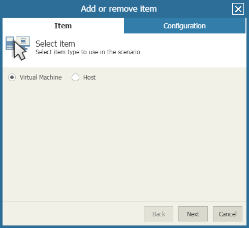 Add VMs