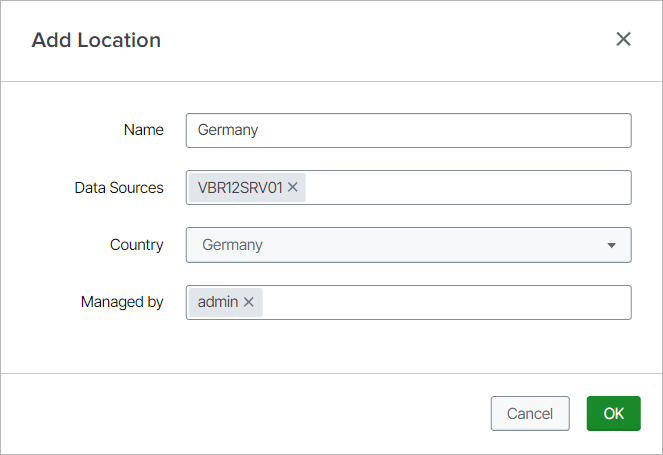 Managing Locations