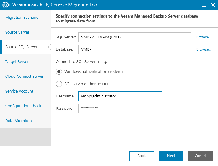 Step 5. Initialize Data Migration