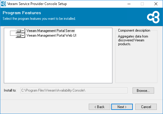 Choose Components to Install