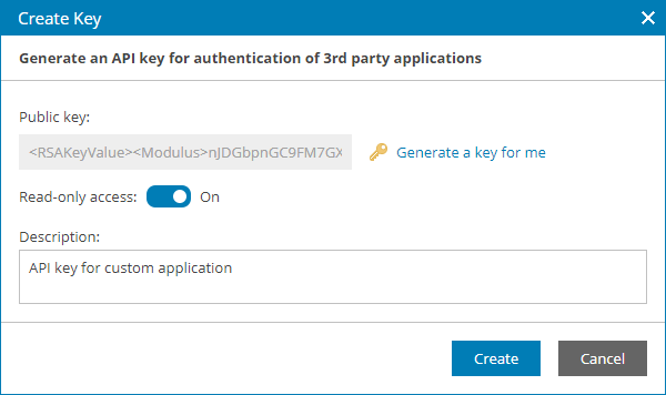 Configuring API Keys