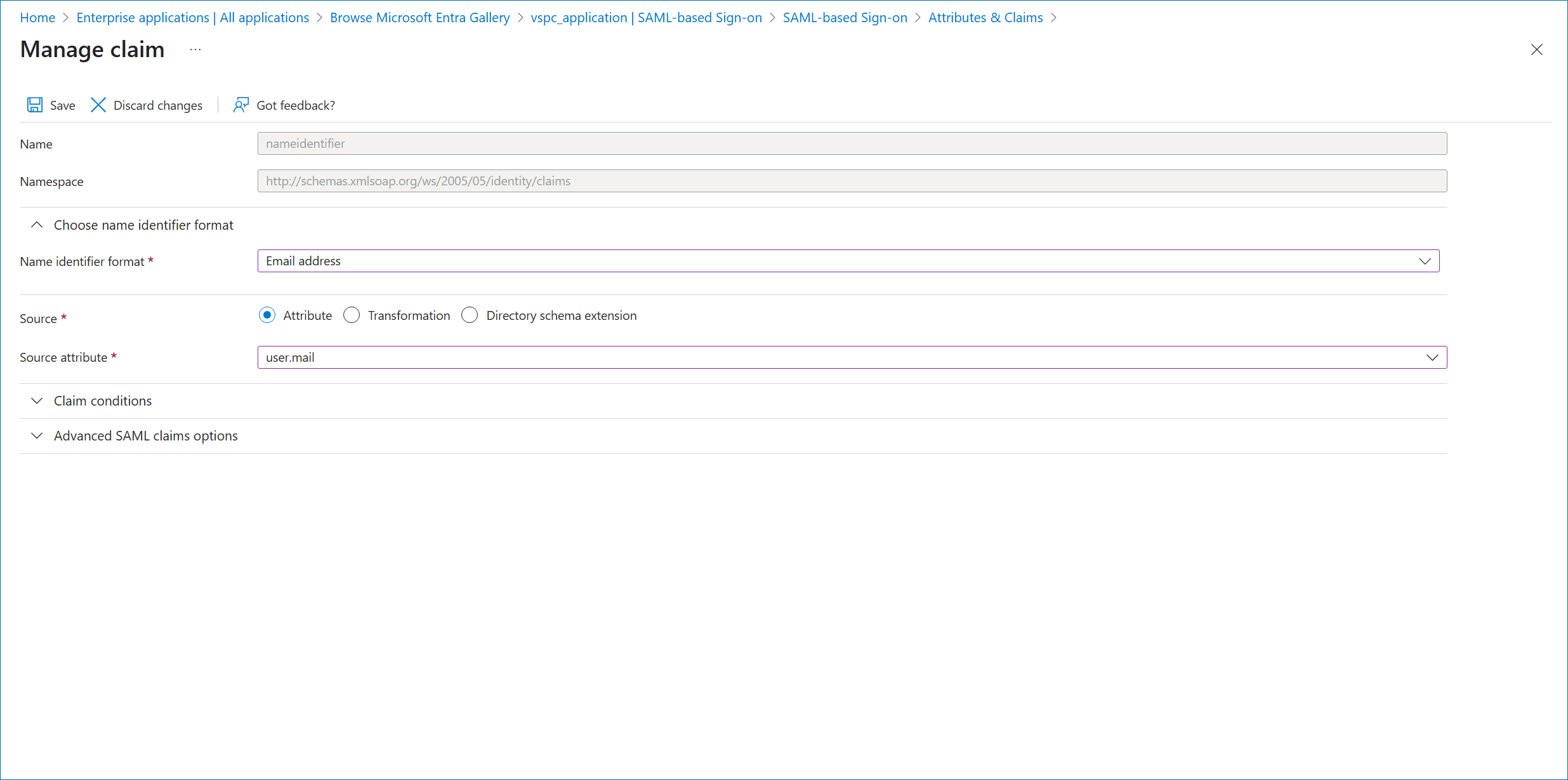 Modify Required Claim