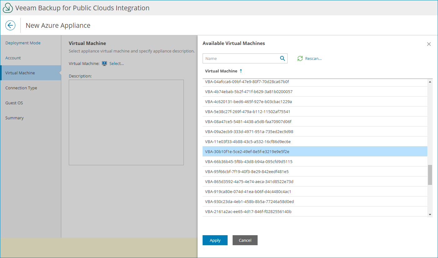 Select EC2 Instance