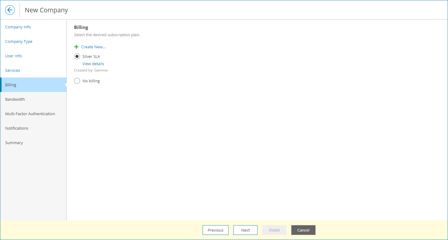 Choose Subscription Plan