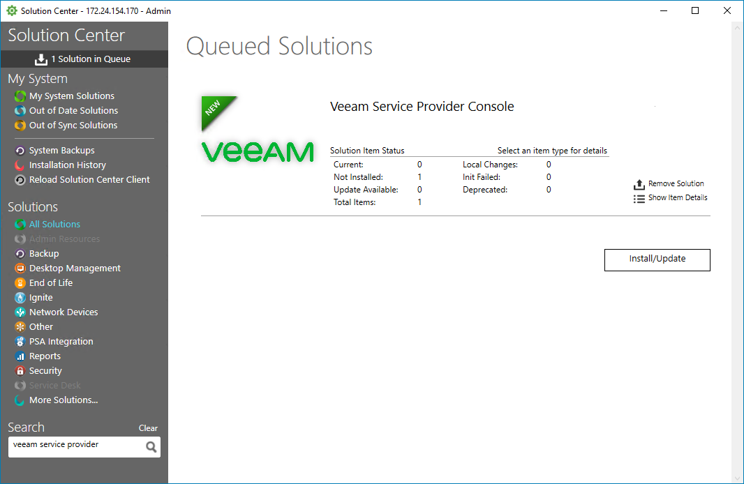 ConnectWise Automate Install Plugin