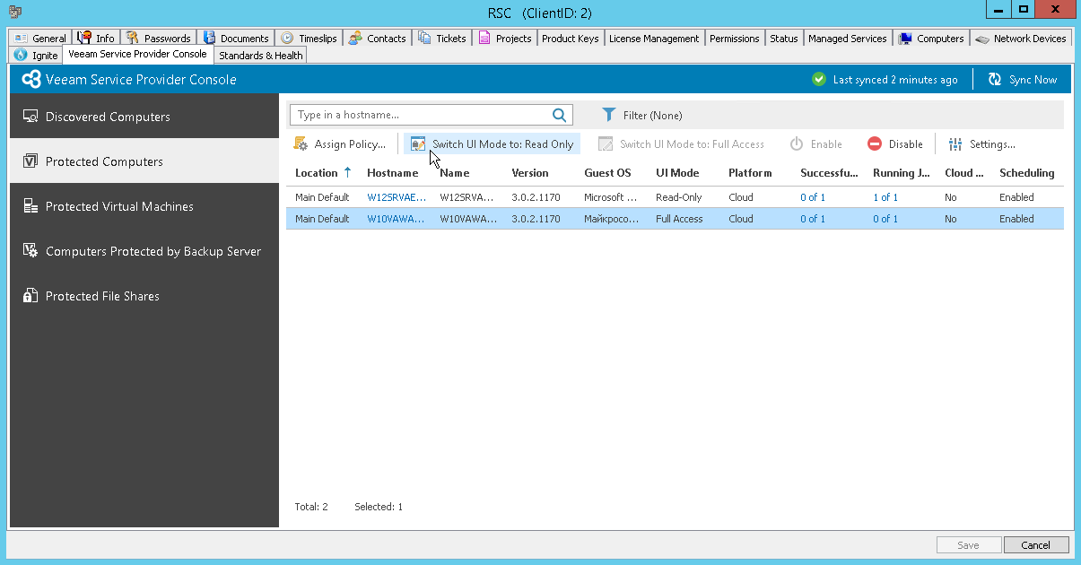 ConnectWise Automate Enabling Read-Only Access