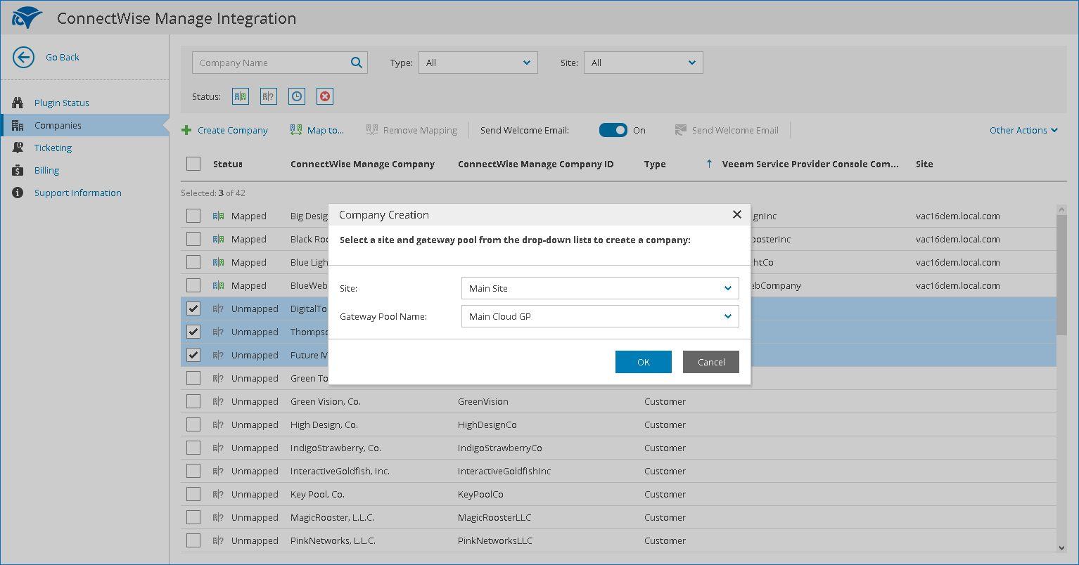 Create New Companies