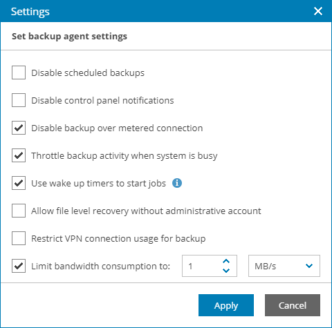 Configure Global Settings