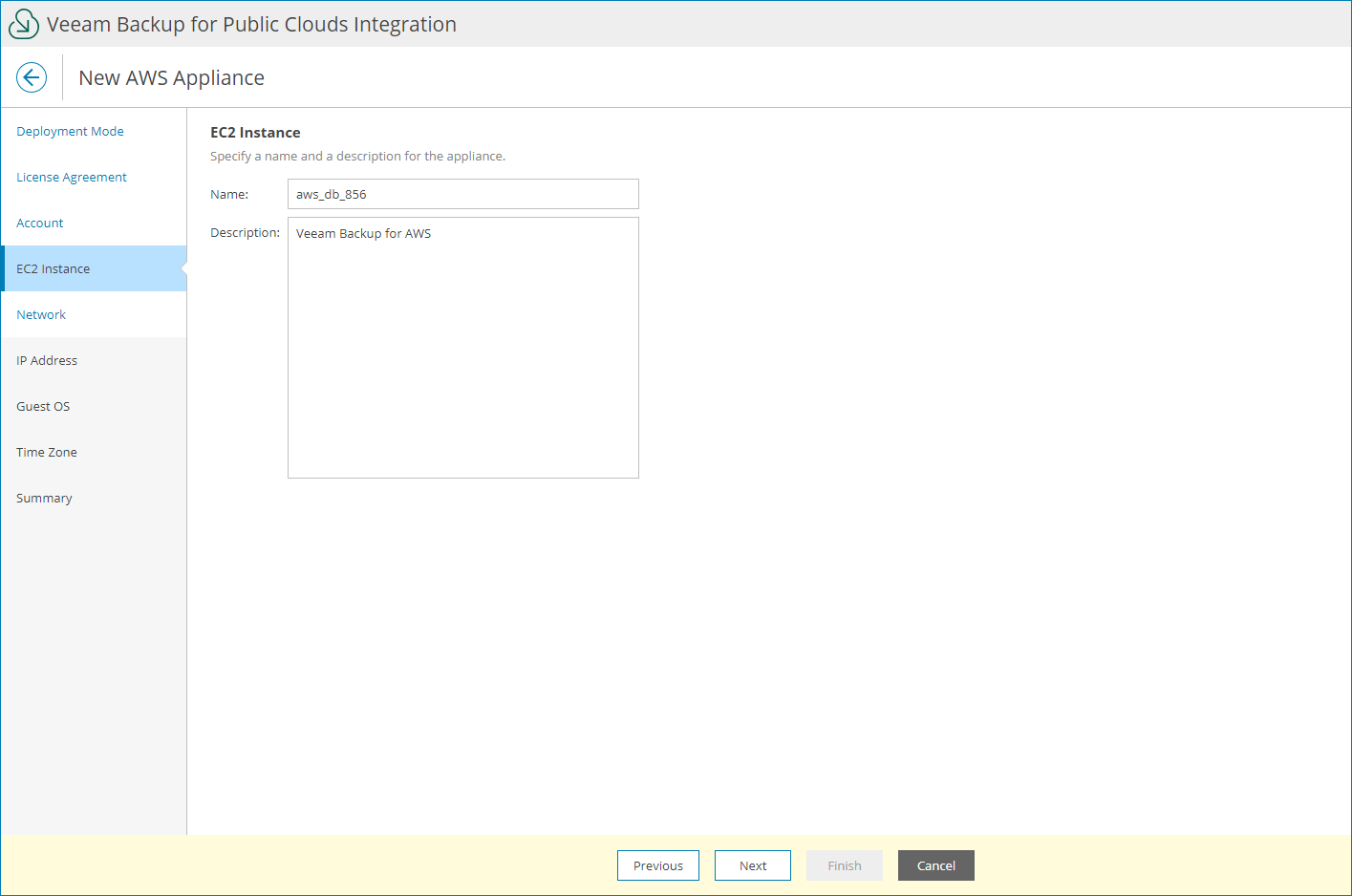 Select EC2 Instance