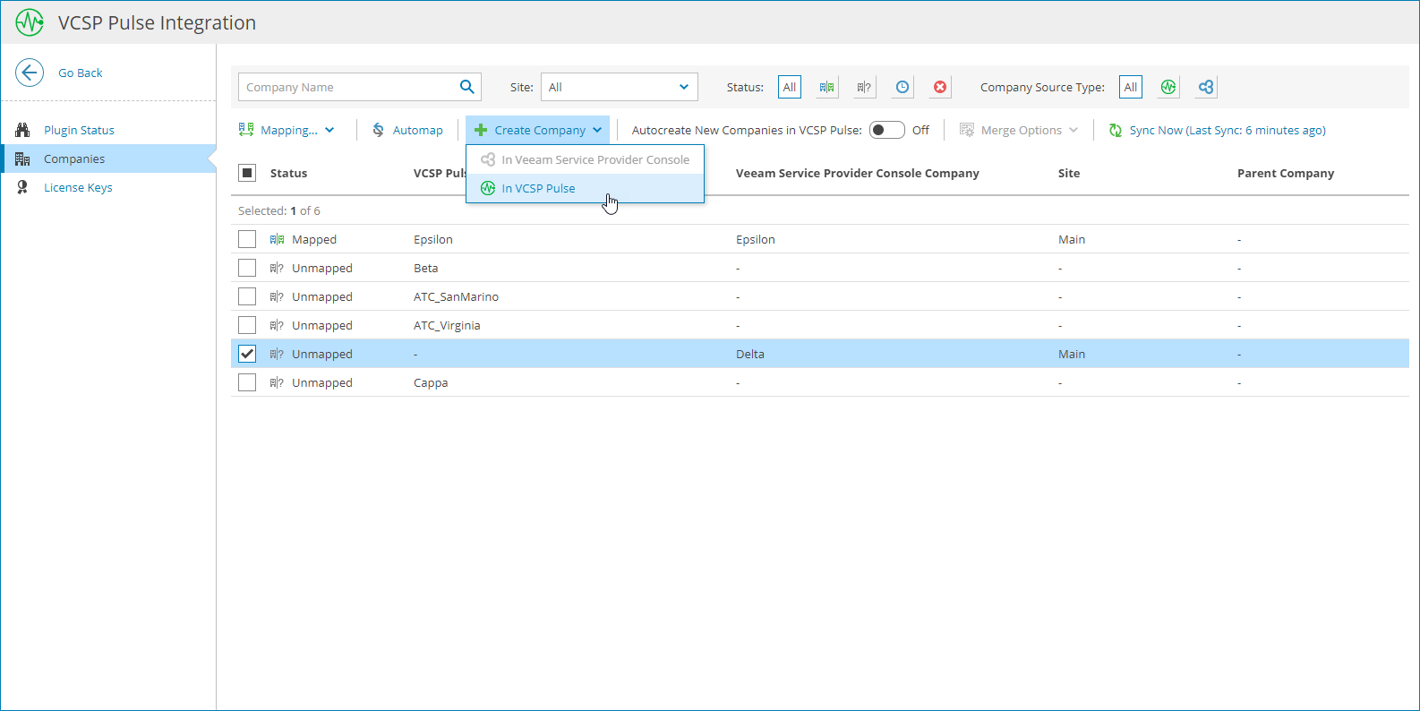 Create New Companies