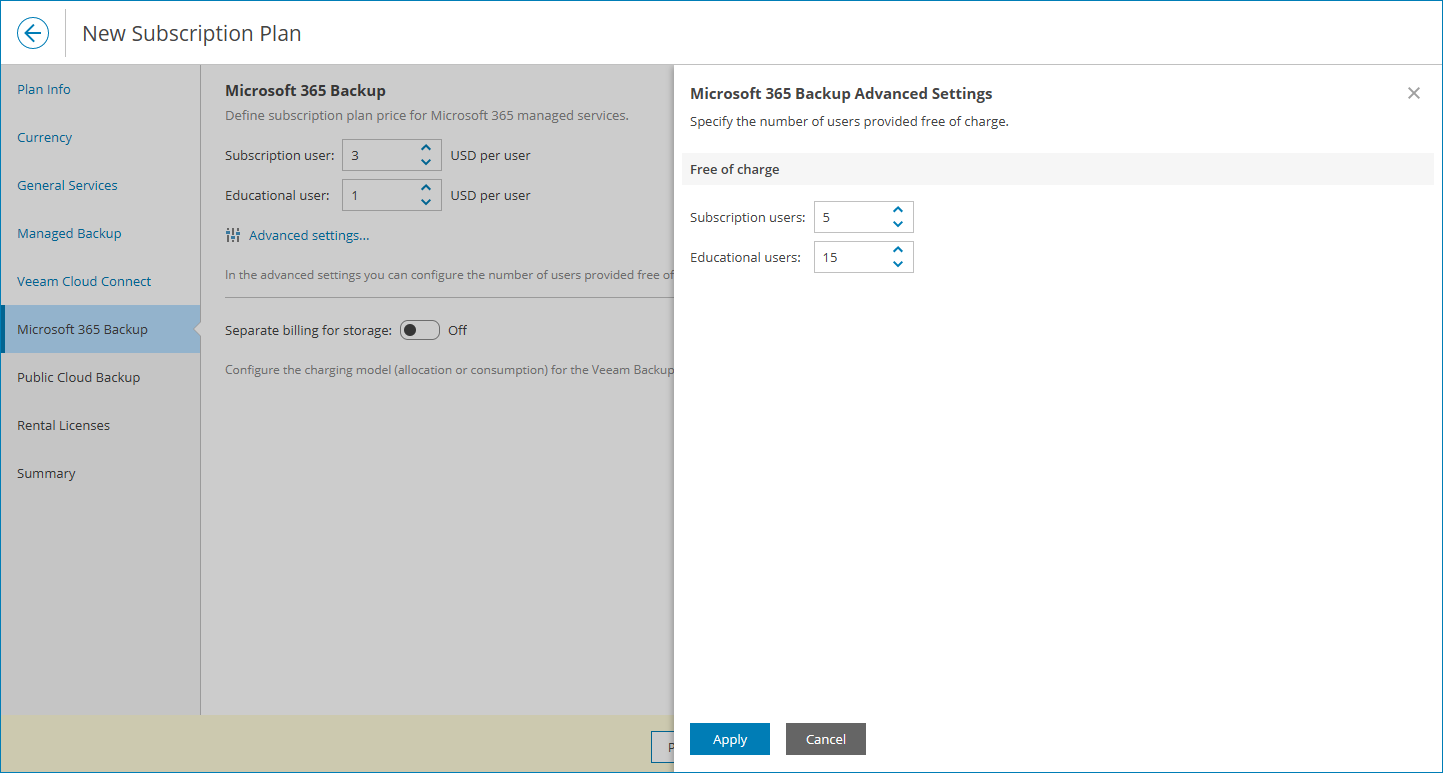 Specify Advanced Settings