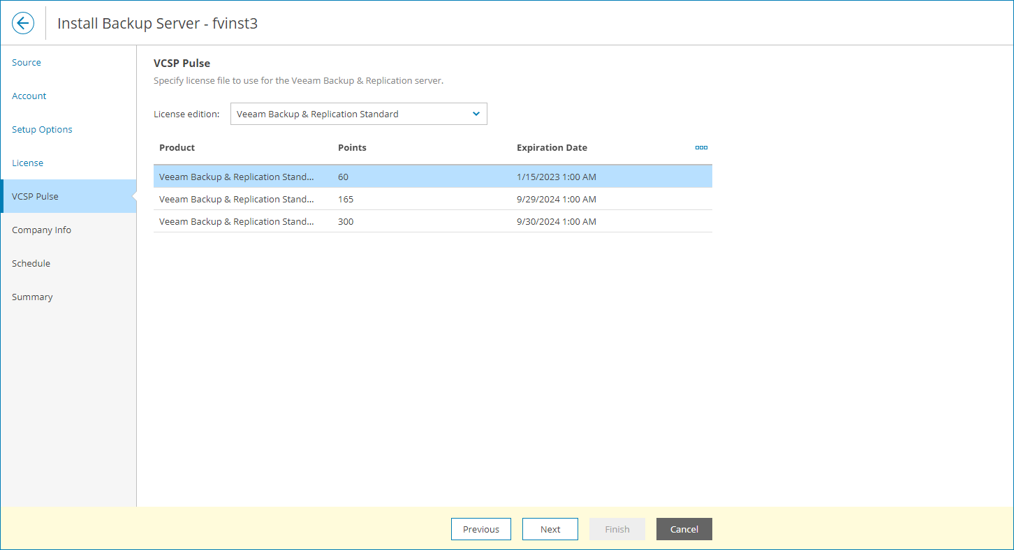 Select VCSP Pulse License