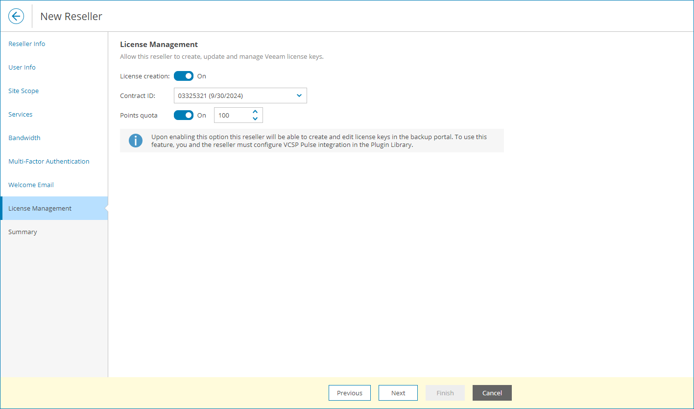 Configure License Management