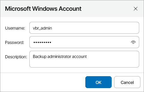 Specify Windows Credentials