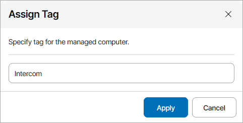 Assigning Custom Tags to Veeam Backup Agents