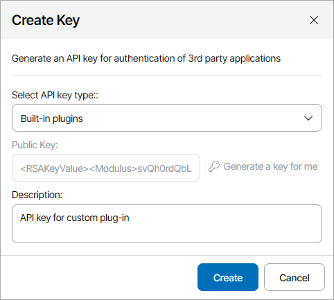 Configuring API Keys