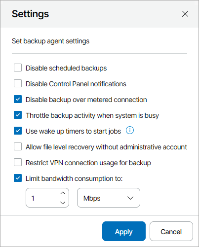 Configure Global Settings