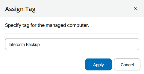 Assigning Custom Tags to Veeam Backup & Replication Servers