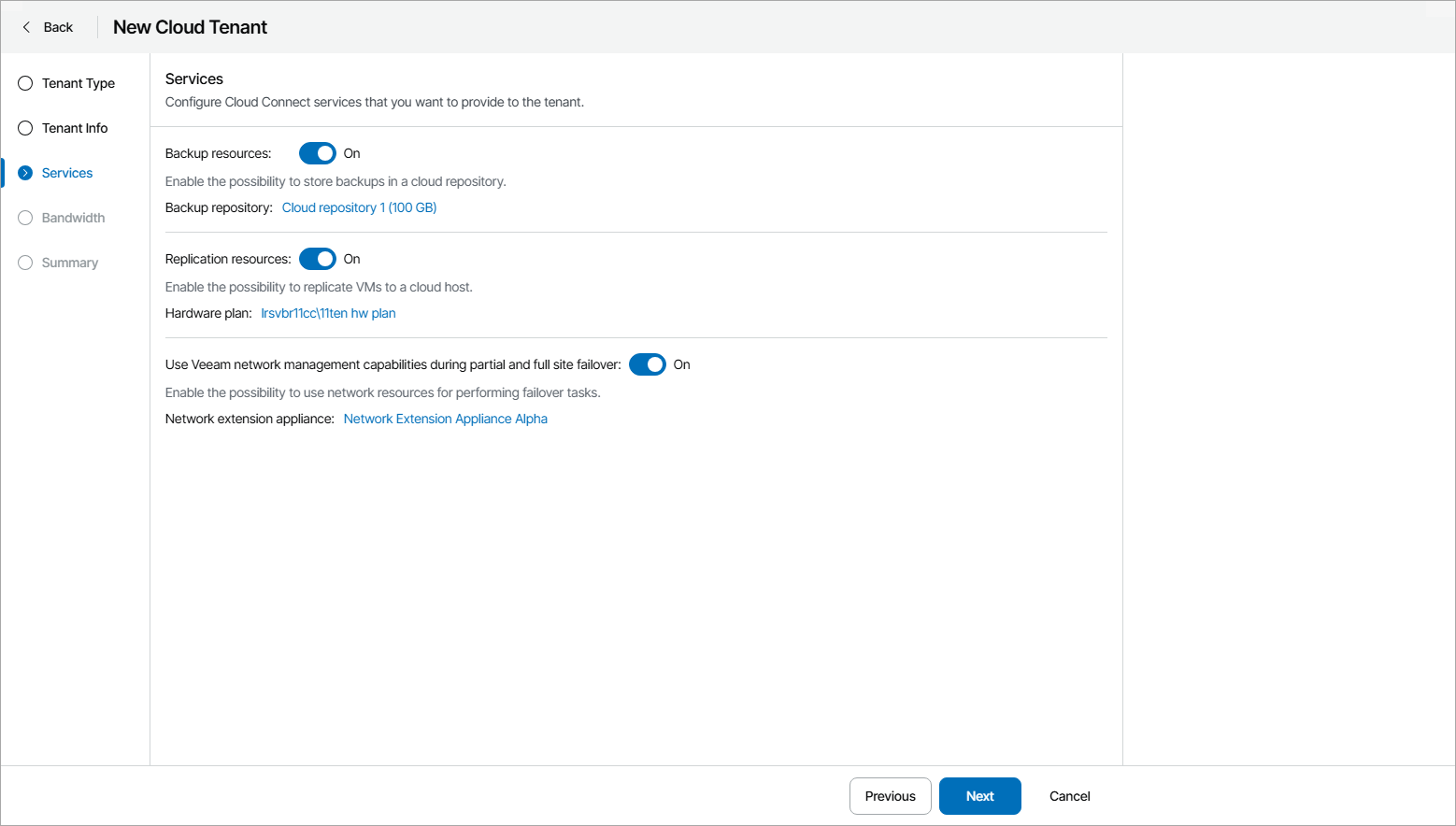Allocate Cloud Resources
