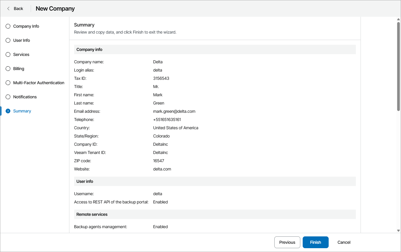 Review Settings