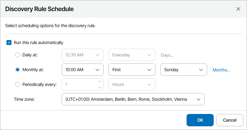 Schedule Discovery