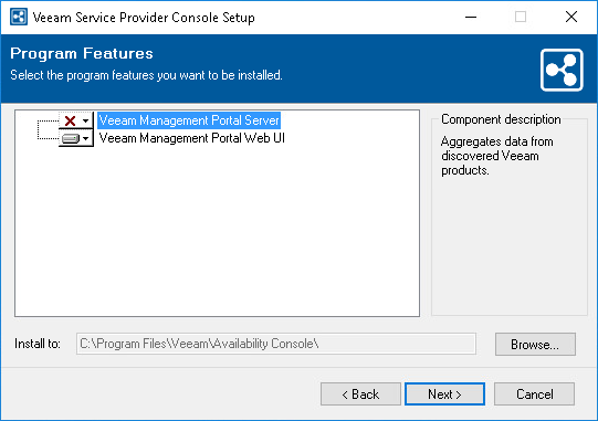 Choose Components to Install