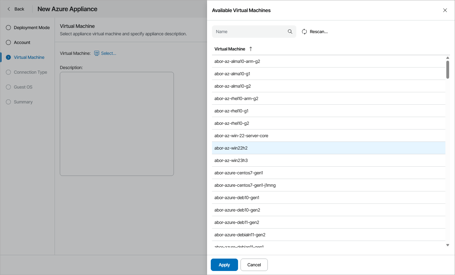 Select EC2 Instance