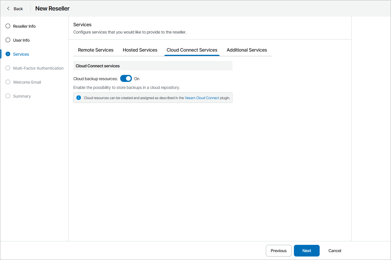 Enable Cloud Services