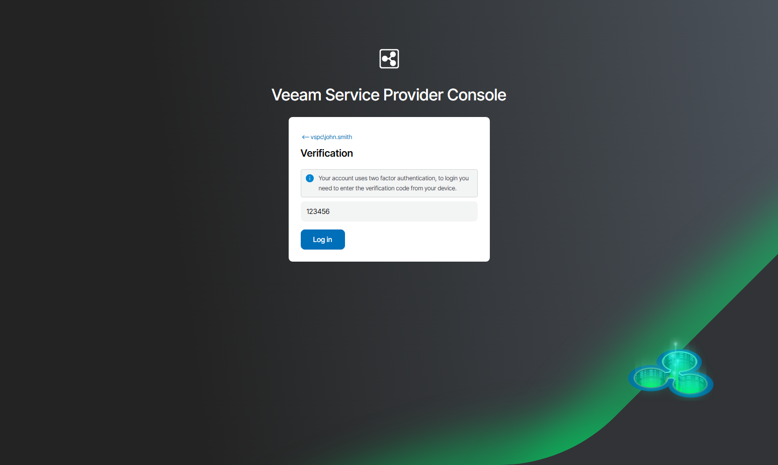 Provide Verification Code