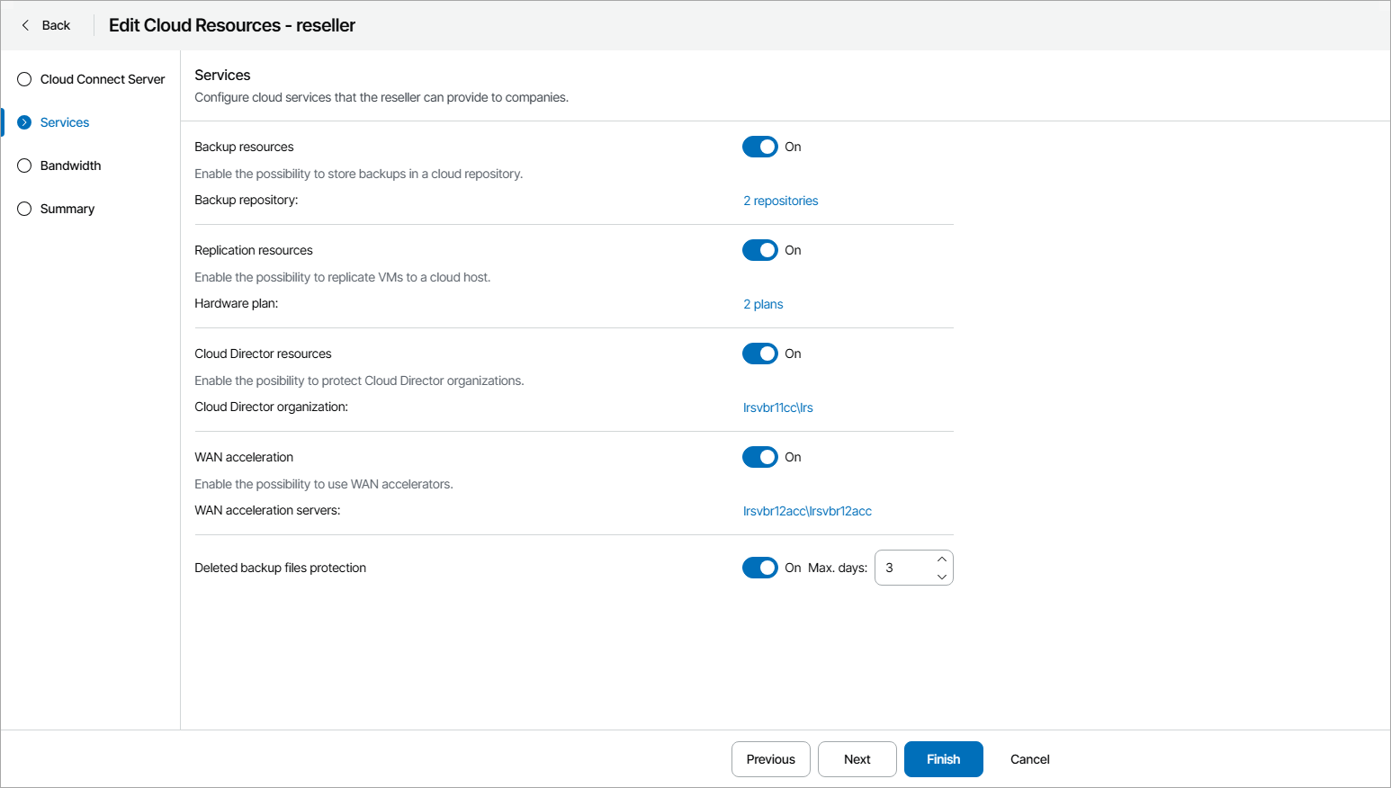 Allocate Service Quota