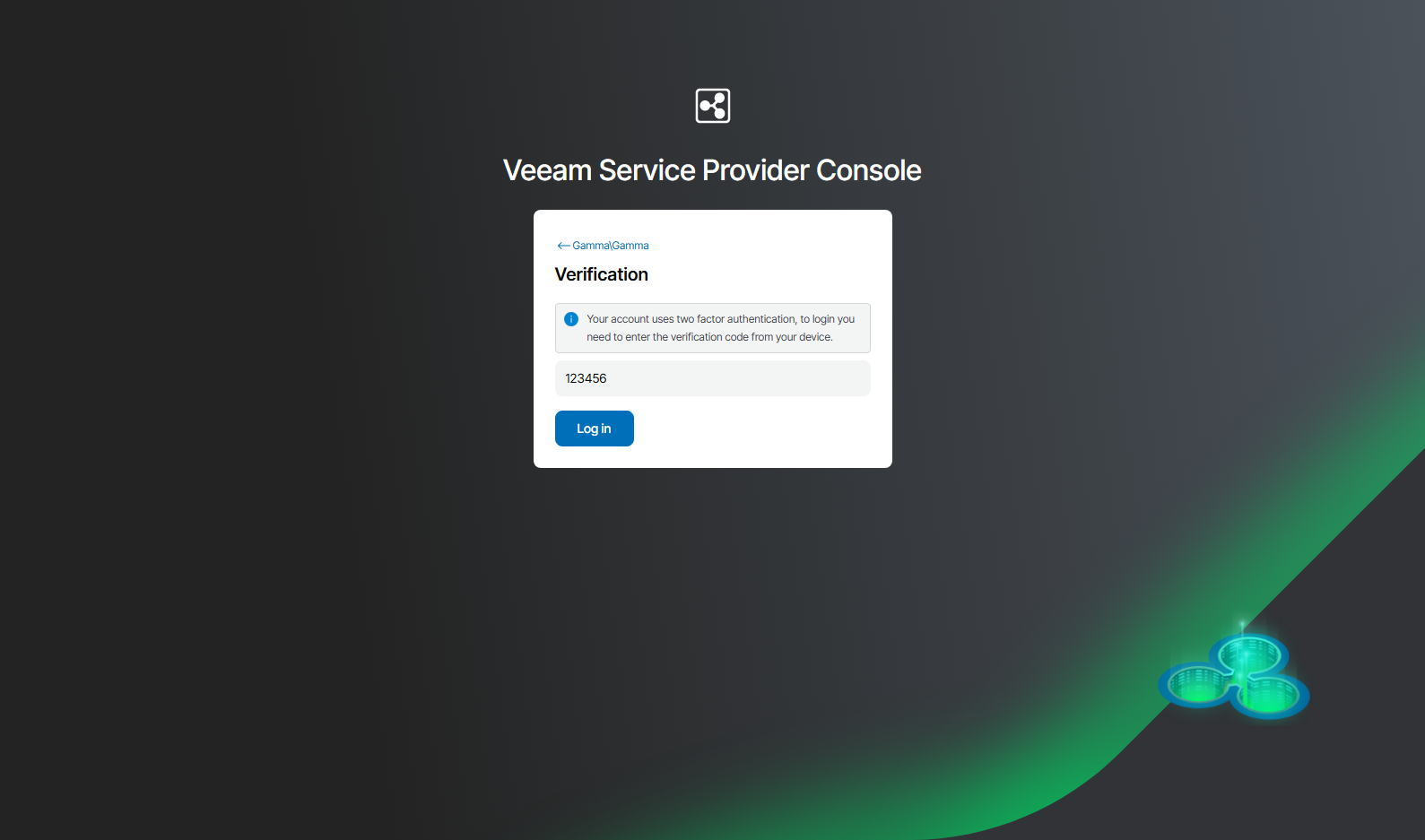 Provide Verification Code