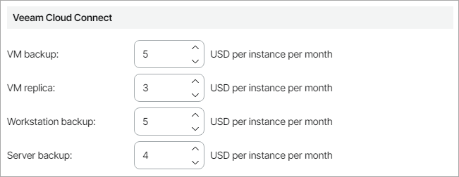 Specify Rates for Rental Licenses