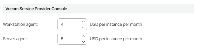 Specify Rates for Rental Licenses