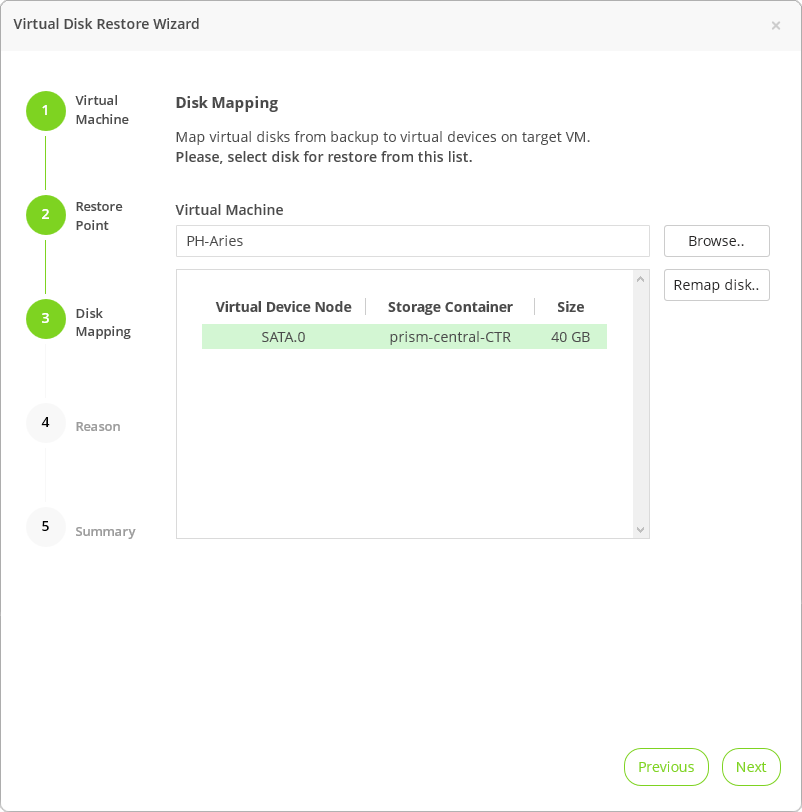 Step 4. Configure Mapping Settings