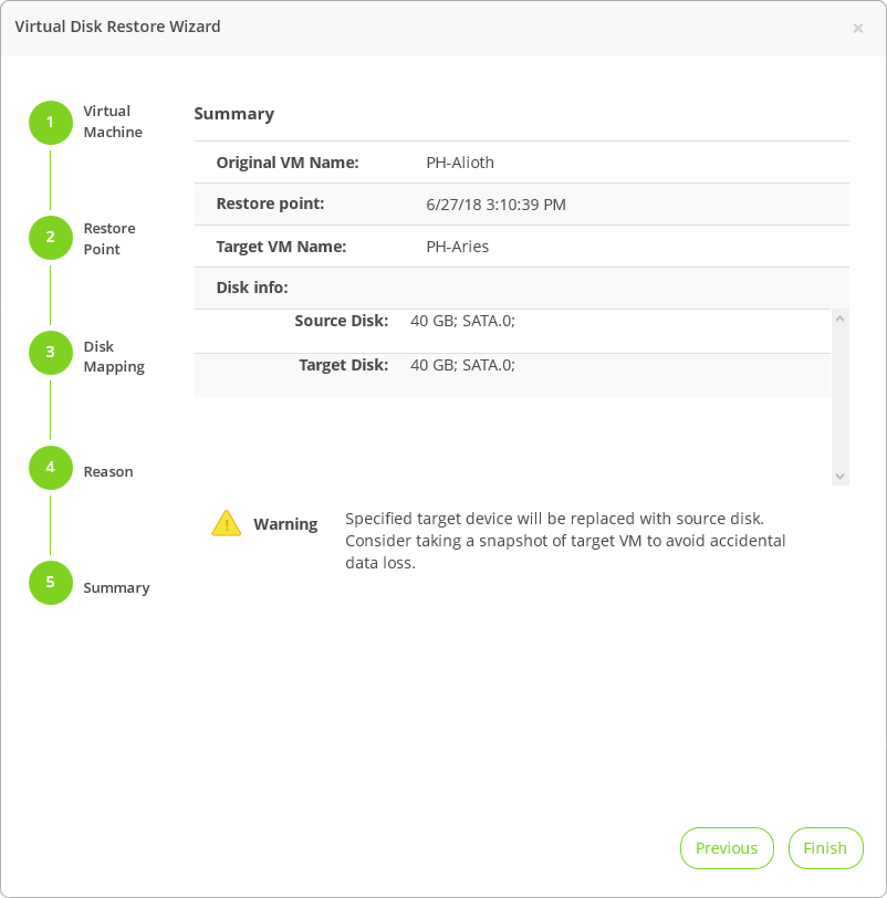 Step 6. Finish Working with Wizard