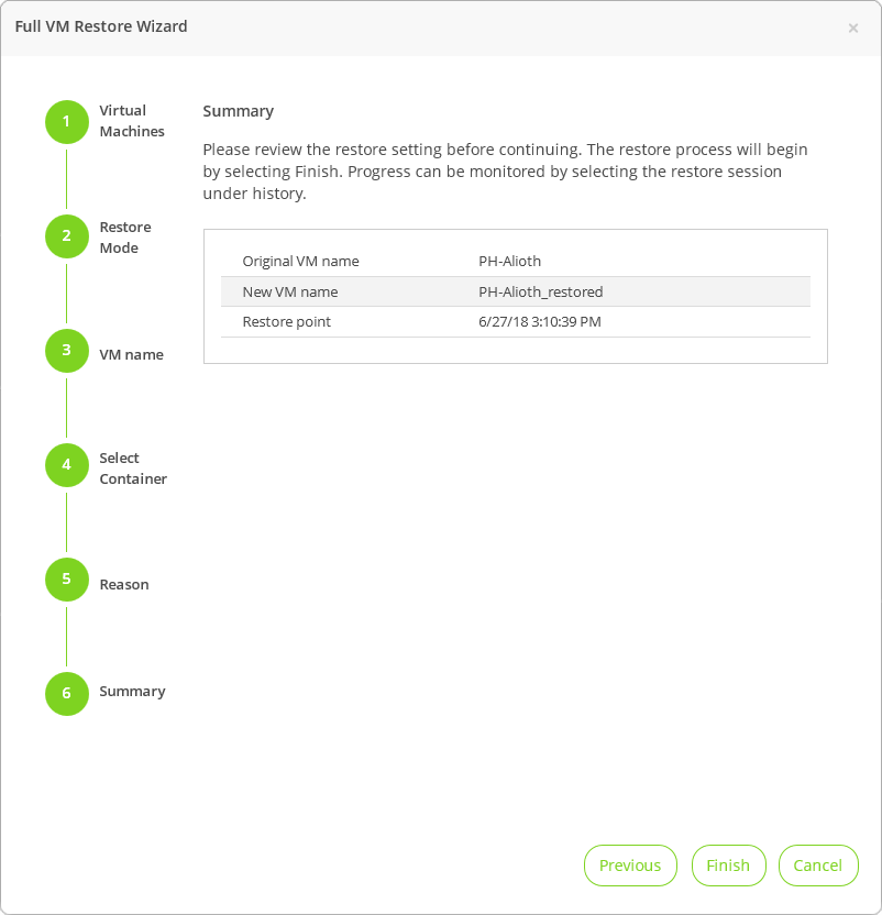 Step 7. Finish Working with Wizard