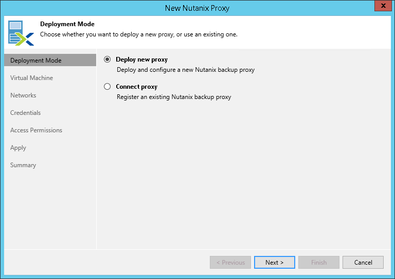 Step 2. Select Deployment Mode