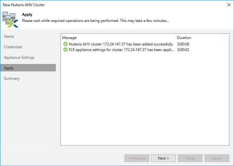 Step 5. Finish Working with Wizard
